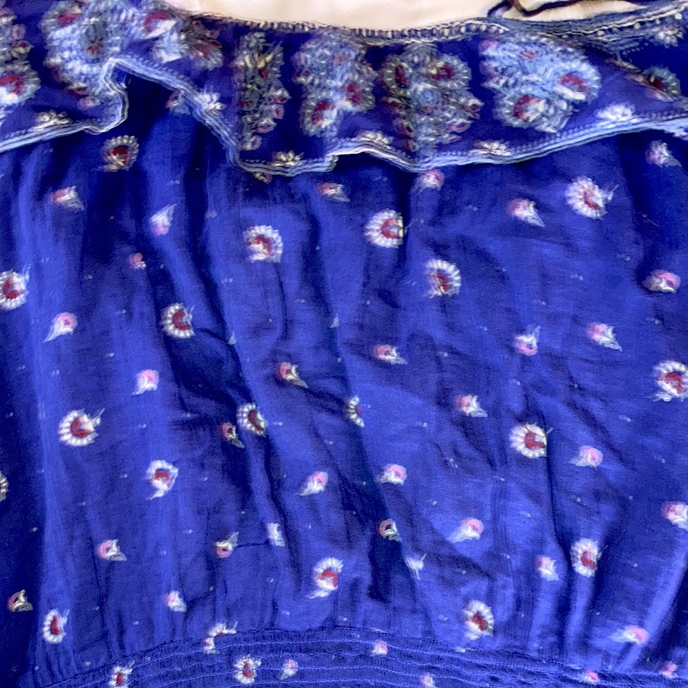 Blue American Eagle tank top